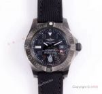GB Factory Breitling Avenger Seawolf II Boelcke Black Steel Watch 45mm